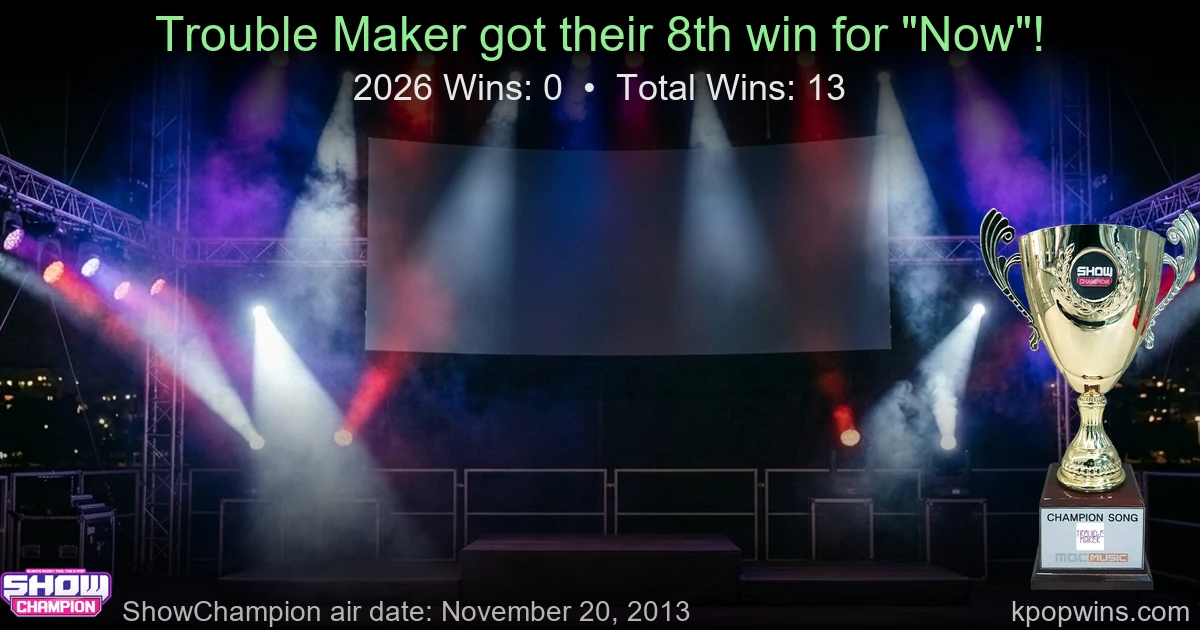 Trouble Maker - Now